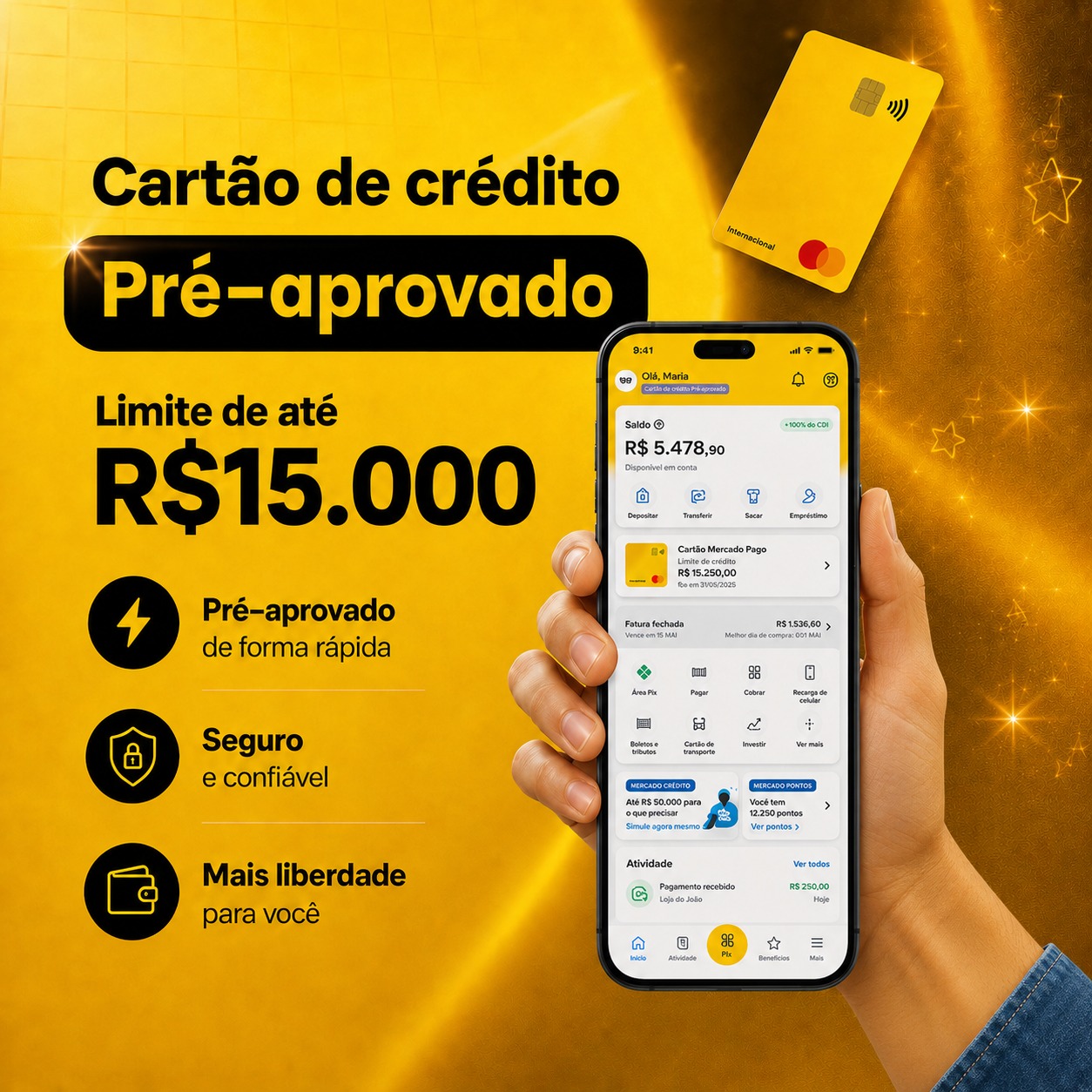  - Cartão Pré-aprovado